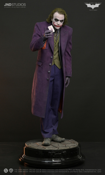 JND Studios The Joker - Bank Robbe & Coat of The Dark Knight Trilogy 1/3 Statue